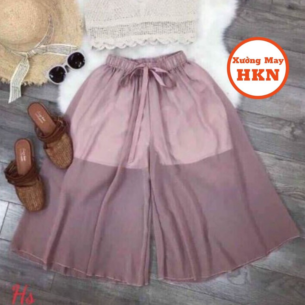Quần Lửng Nữ Chất Liệu Von Lụa Mã 119 Xưởng May HKN