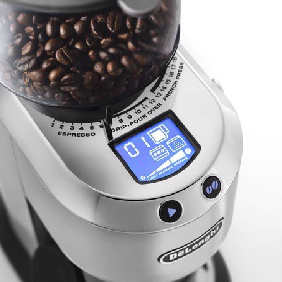 Máy Xay Cà Phê Delonghi KG521M - Hàng Chính Hãng