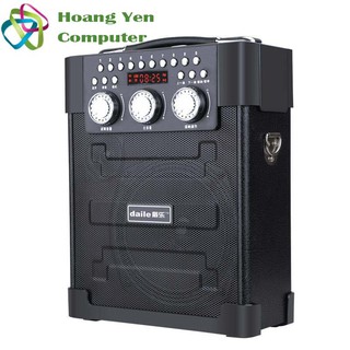 [Tặng Micro] Loa Bluetooth Karaoke Daile S9 Âm Lượng Khủng - Bh 1 Năm - Hoàng Yến Computer