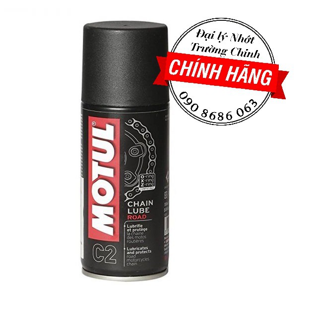 Chai xịt sên dưỡng sên Motul Chain Lube C2