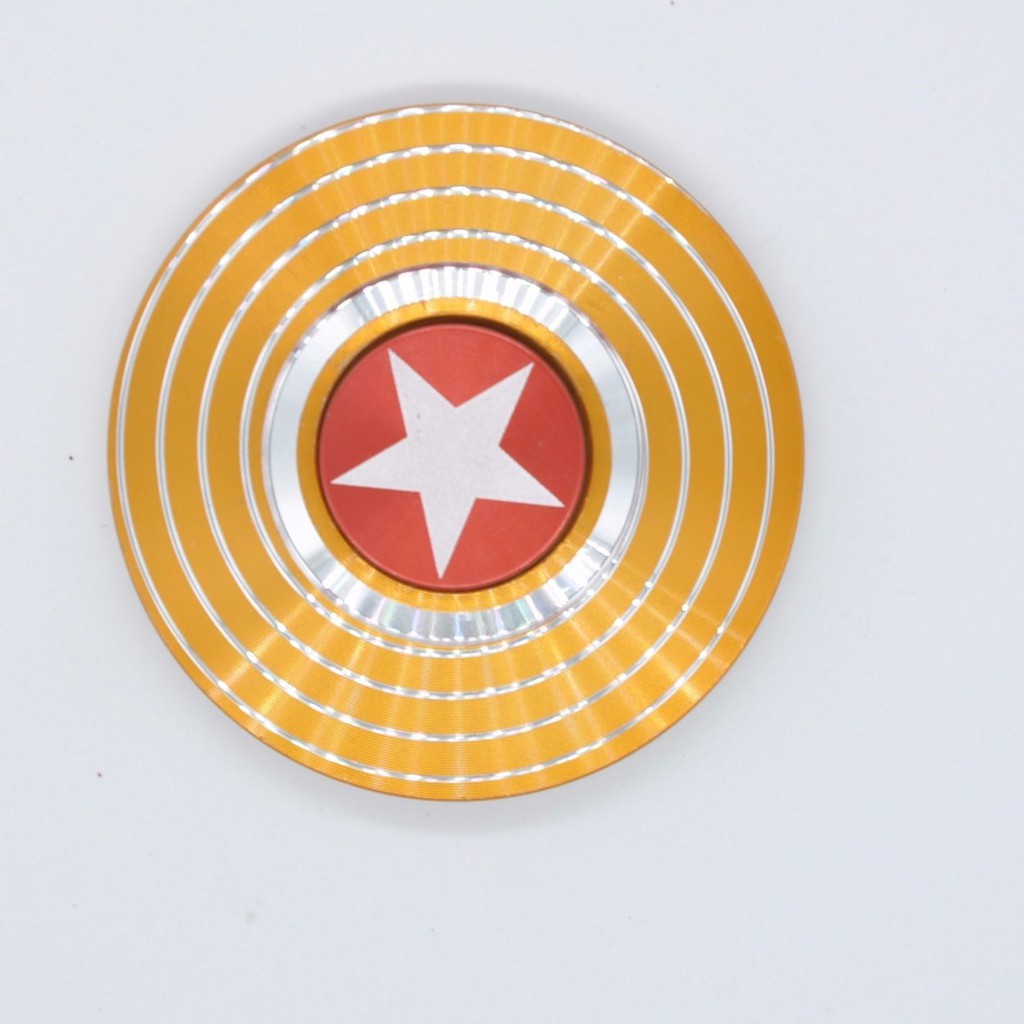 Con Quay Đồ Chơi Spinner Hình Khiên Captain America / Spiderman / Người Nhện / Người Lớn / Trẻ Em