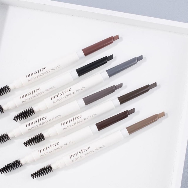 💋 Chì Kẻ Lông Mày 2 Đầu Innisfree Auto Eyebrow Pencil