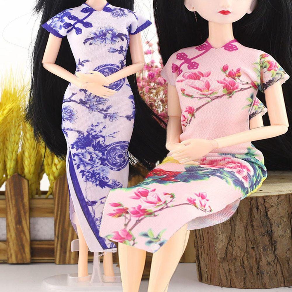 Đầm Sườn Xám Truyền Thống Trung Hoa Cho Búp Bê Kat1 5 Kiểu