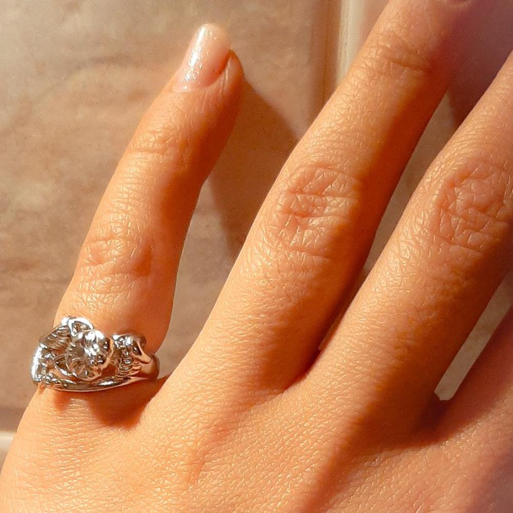 Nhẫn Hình Mèo May Mắn Nhiều Kích Cỡ Cho Nam Và Nữ