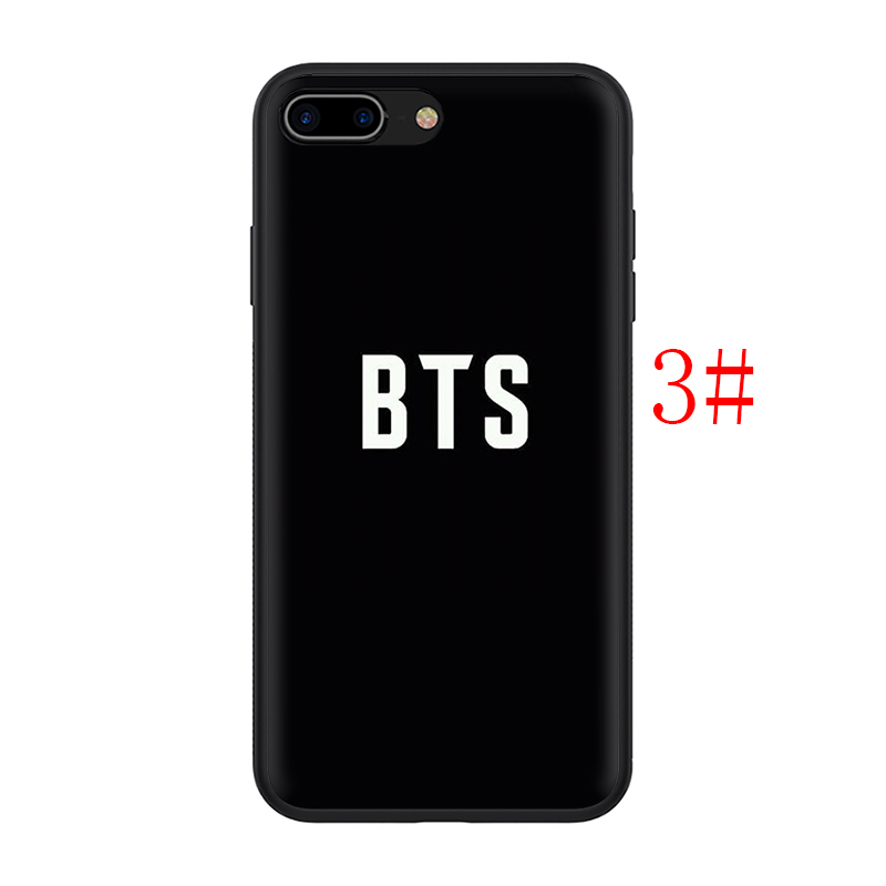 Ốp điện thoại silicone TPU mềm in hình BTS Fake Love W33 cho iPhone 8 7 6S 6 Plus 5 5S SE 2016 2020