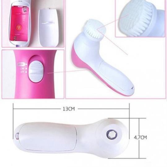 Máy Massage Rửa Mặt Đa Năng 5in1 Beauty Care Massager Model AE8782 (MSP SKLD3242)