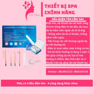 Máy điện tím cầm tay sát khuẩn da mặt