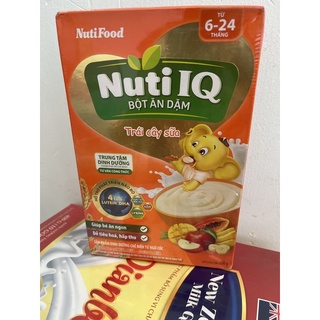 Bột ăn dặm NutiFood Nuti IQ trái cây sữa hộp 200g