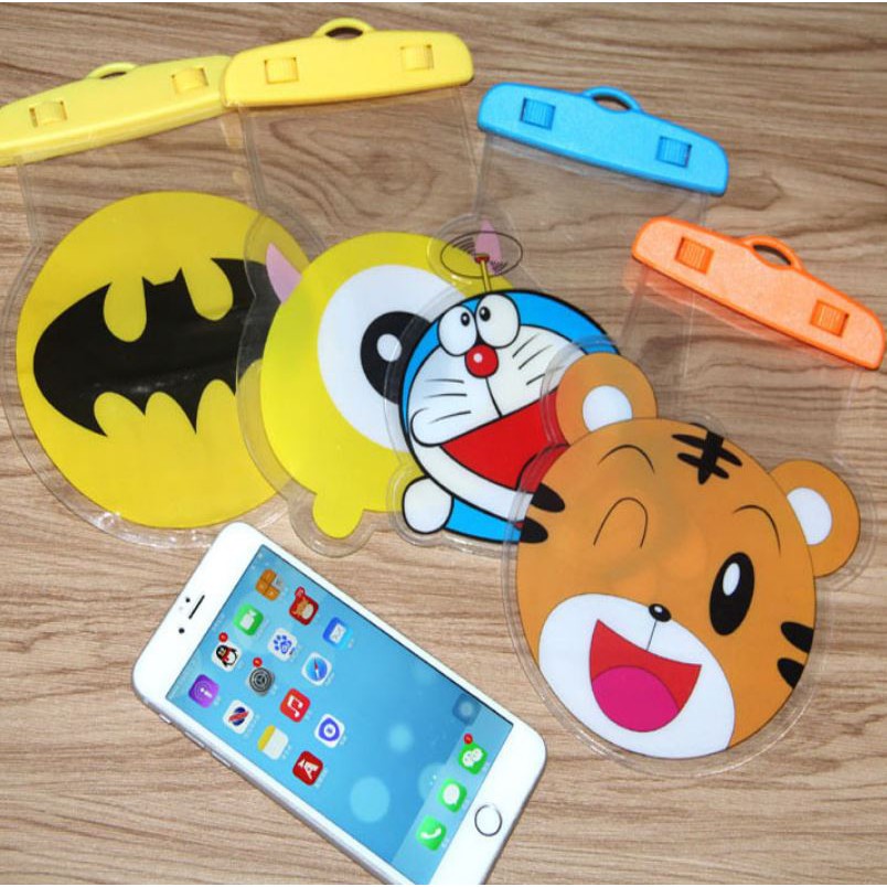 Túi chống nước điện thoại hoạt hình (Sỉ 6k) | BigBuy360 - bigbuy360.vn