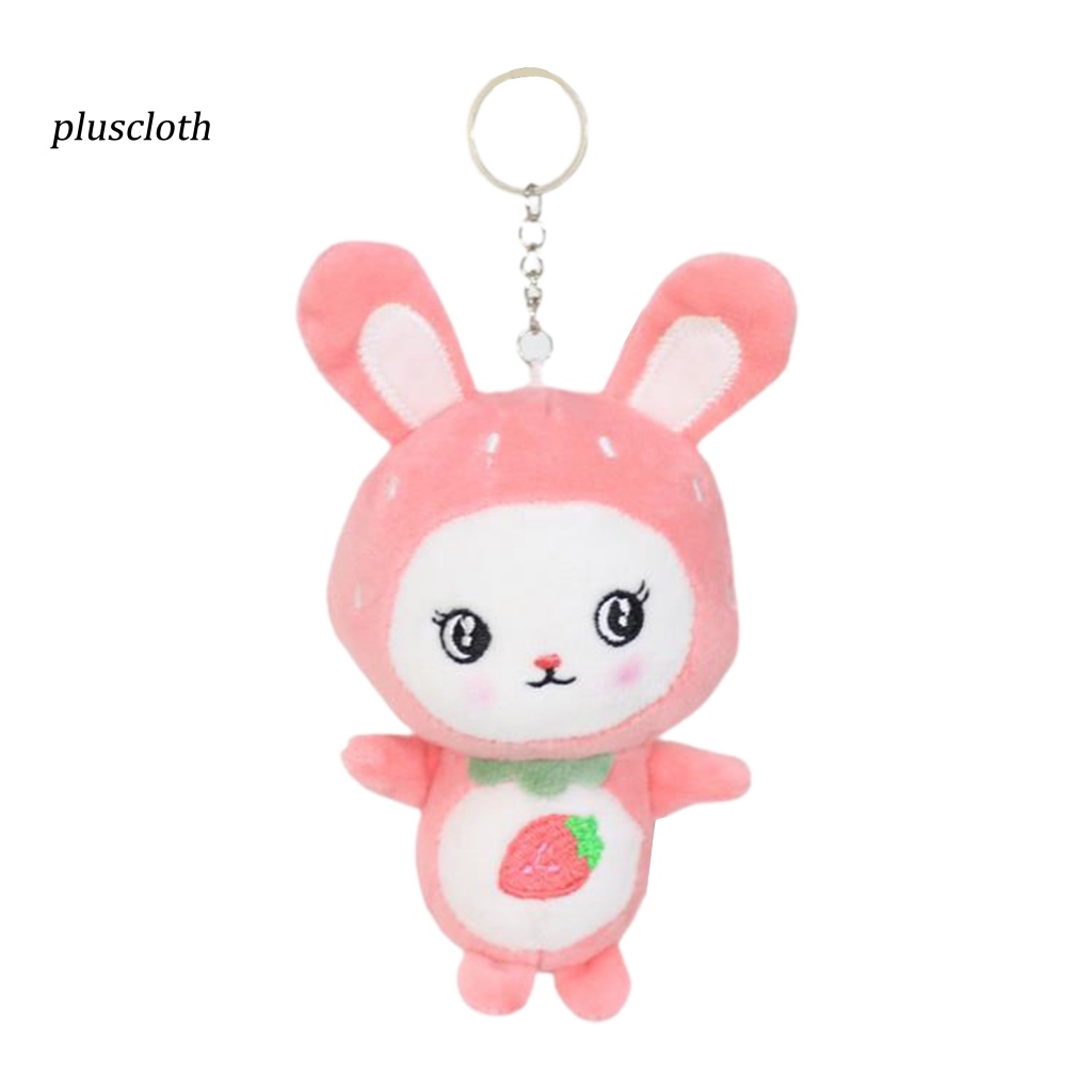 Móc Khóa Hình Thỏ Nhồi Bông Dễ Thương Cho Bé