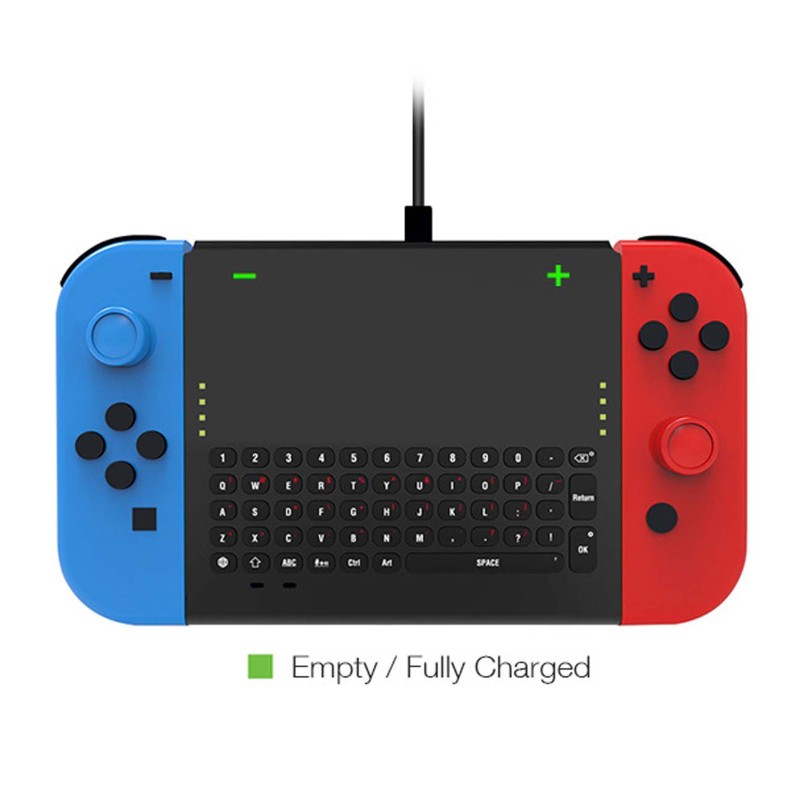 Bàn Phím Không Dây 2.4g Có Thể Sạc Lại Cho N-switch Joy-con