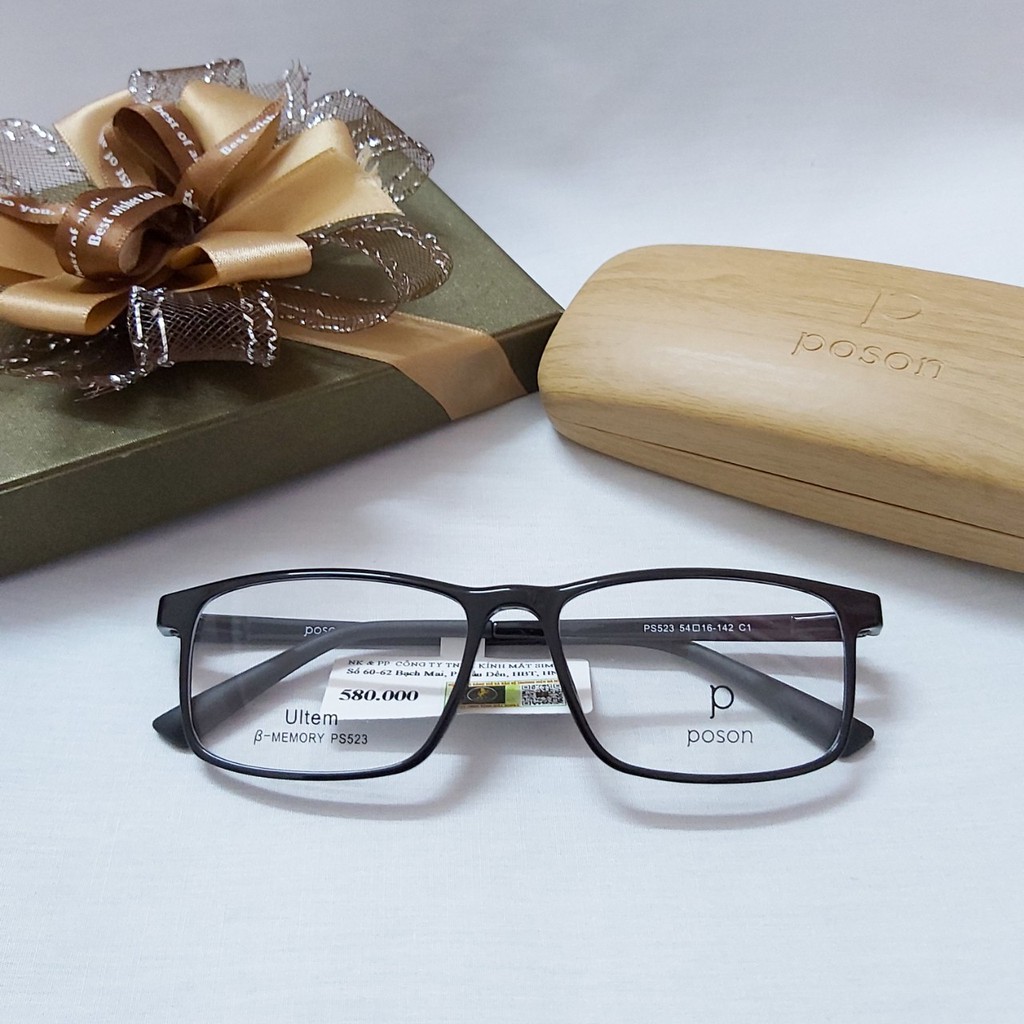Gọng Kính Hàn Quốc POSON ultem cao cấp Made in Korea