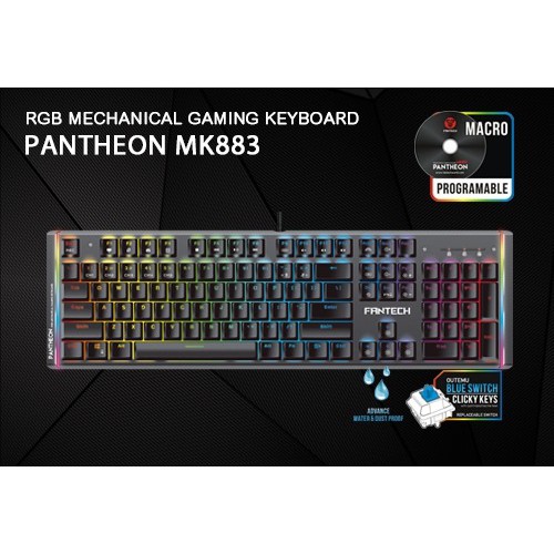 Bàn phím cơ Fantech Pantheon MK883 RGB