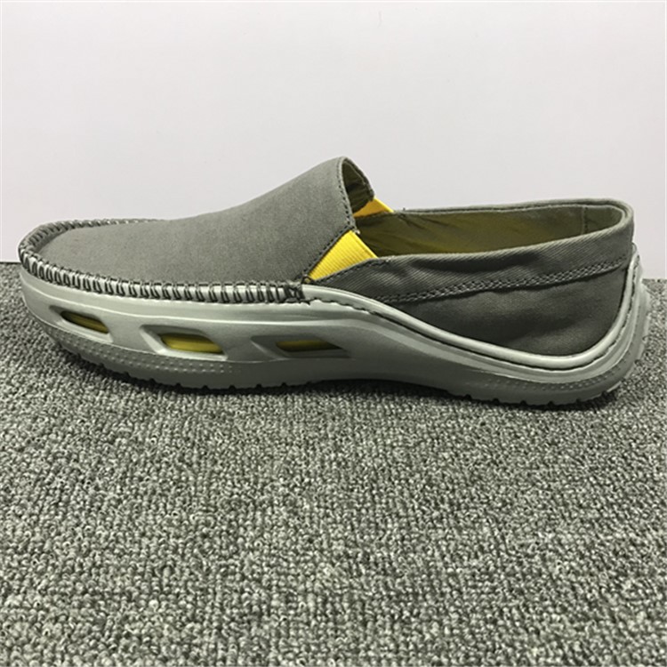 GIÀY LƯỜI C.ROC.S VẢI THÔ TIDELINE CHO NAM MÀU XÁM | BigBuy360 - bigbuy360.vn