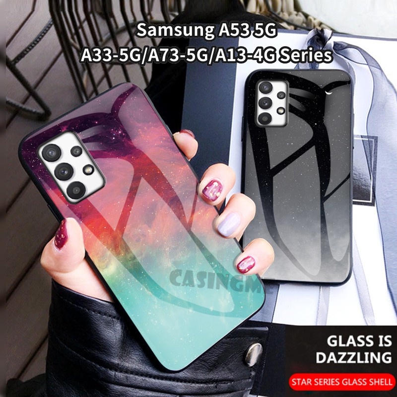 Ốp Điện Thoại Kính Cường Lực Cứng Chống Sốc Cho Samsung Galaxy A13 4g A53 5g A33 A73 A23 M52 M32 4g 5g 5g A 13 23 73 33 53 4g 5g