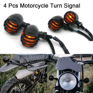 2 đèn xi nhan cho xe mô tô harley davidson cafe racer