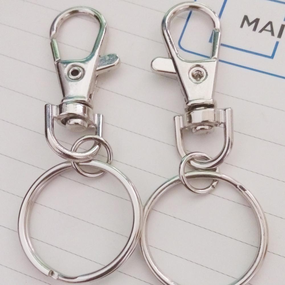 1 Móc Khóa Kim Loại Màu Bạc X9S8