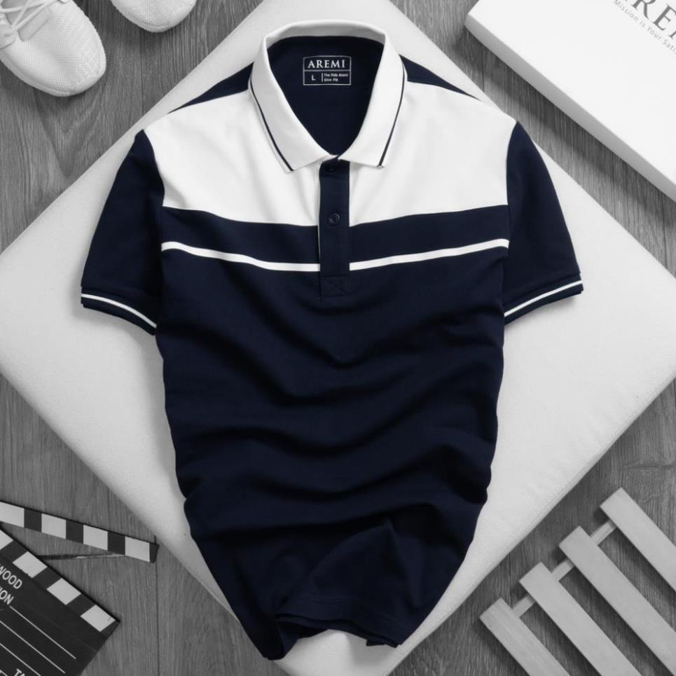 Áo thun POLO nam cổ bẻ vải CVC cá sấu nhiều màu full size  -KO Fashion
