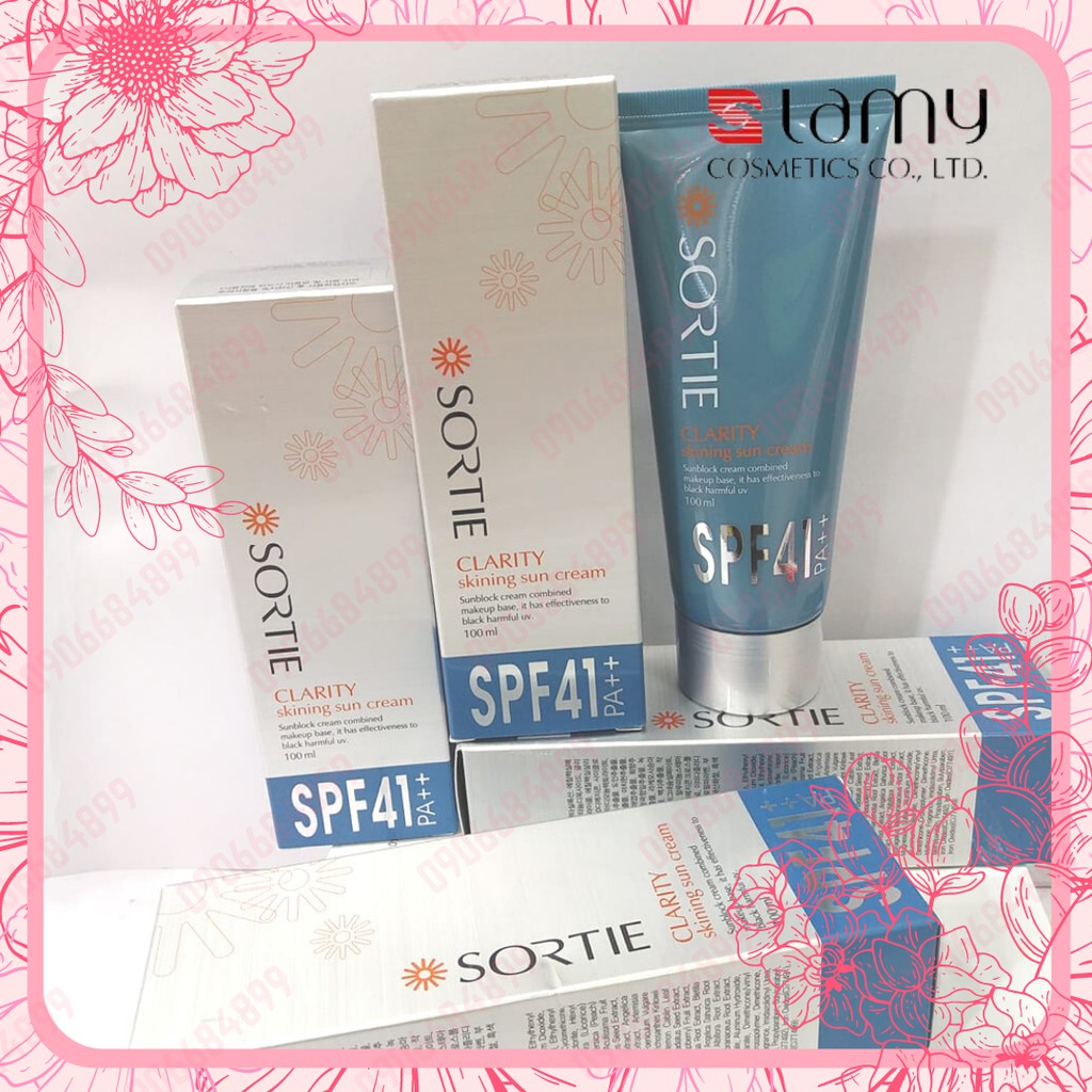 KEM CHỐNG NẮNG ⭐LAMY SORTIE CLARITY SKINING SUN CREAM⭐