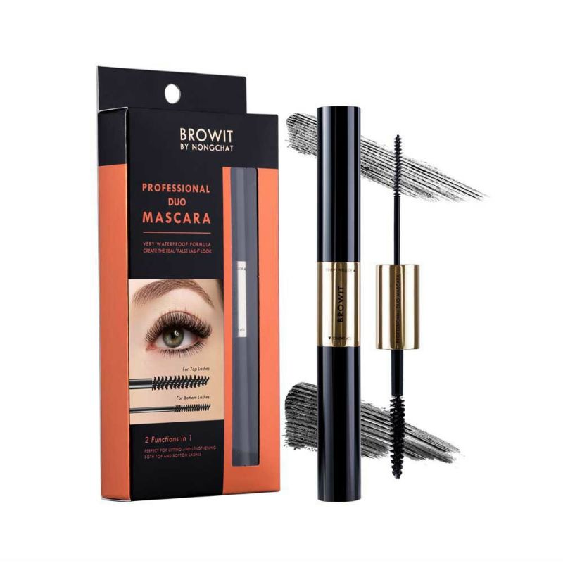 MASCARA NONGCHAT BROWIT BẢN DUO 2 ĐẦU NHỎ