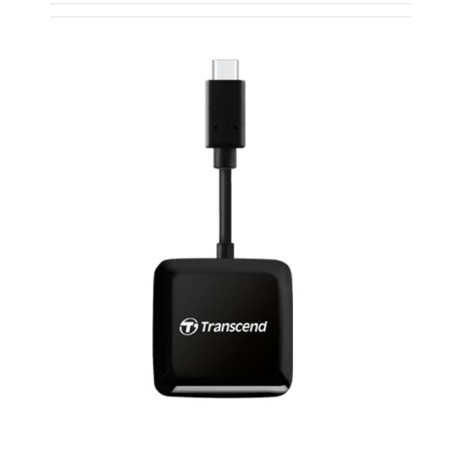 Đầu đọc thẻ nhớ SD/microSD chuẩn USB TypeC Transcend TS-RDC3