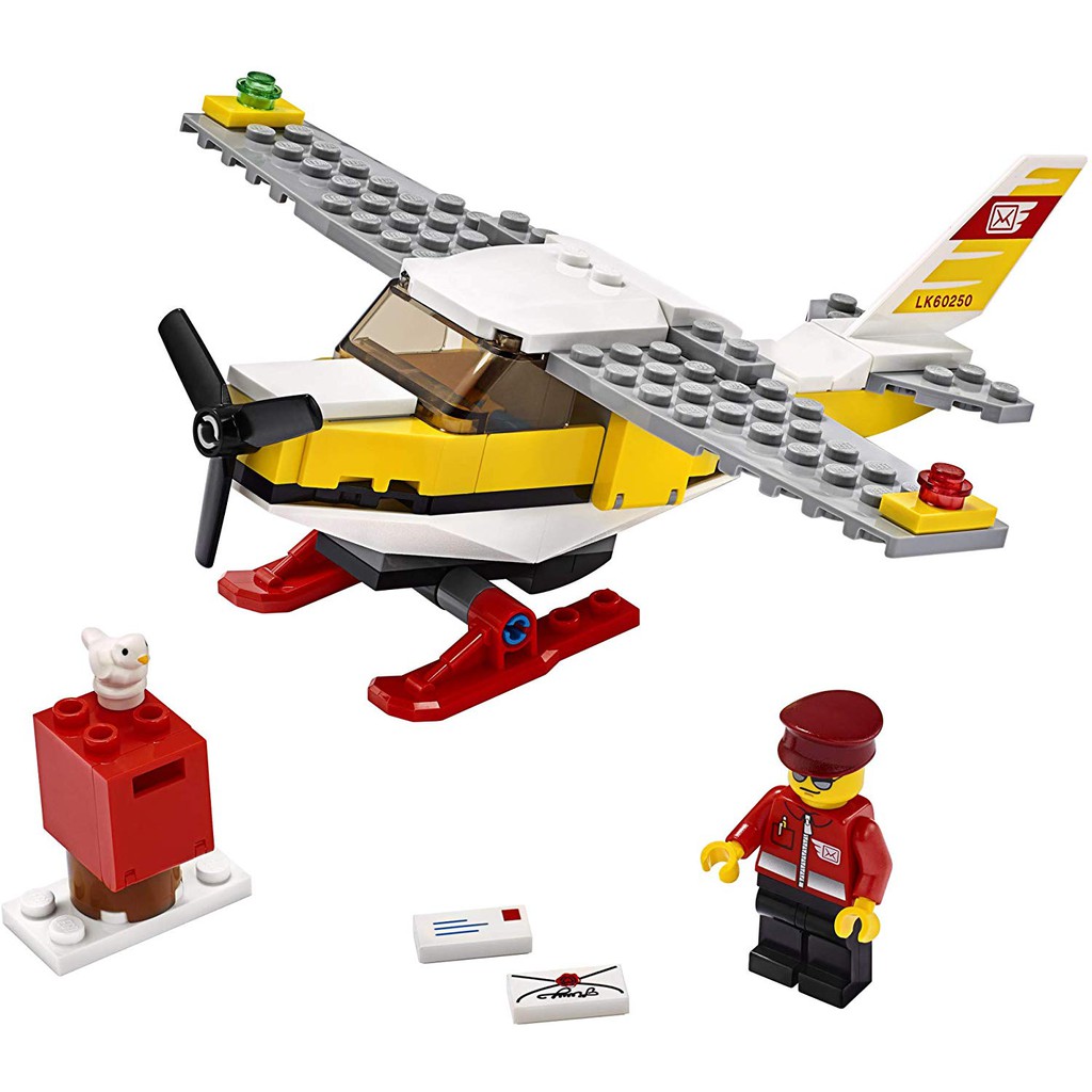 Lego City 60250 Máy Bay Đưa Thư- 74 miếng