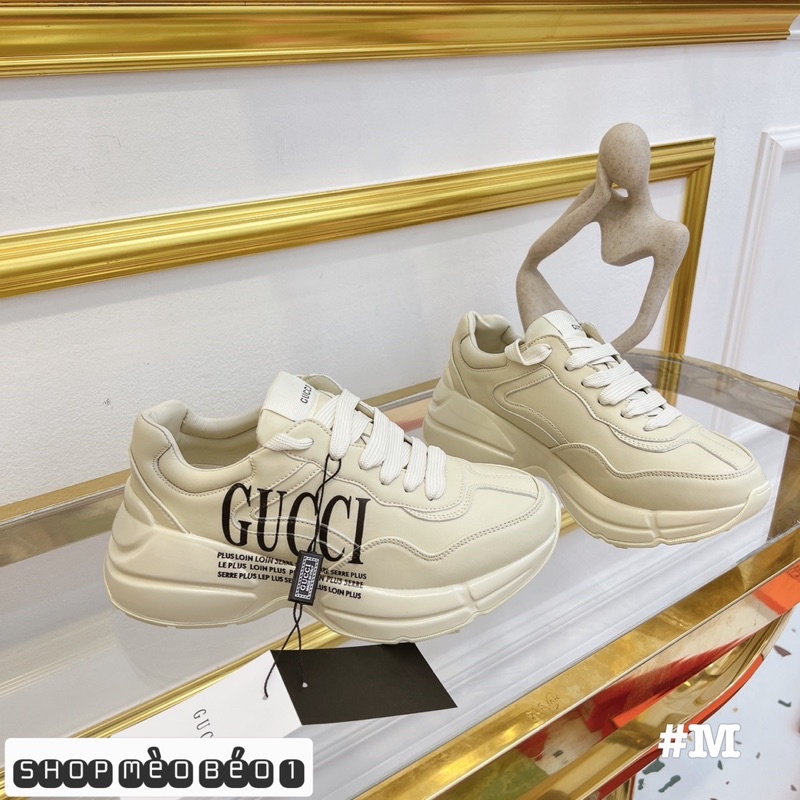 Giày thể thao sneaker gc chữ ngang fullbox