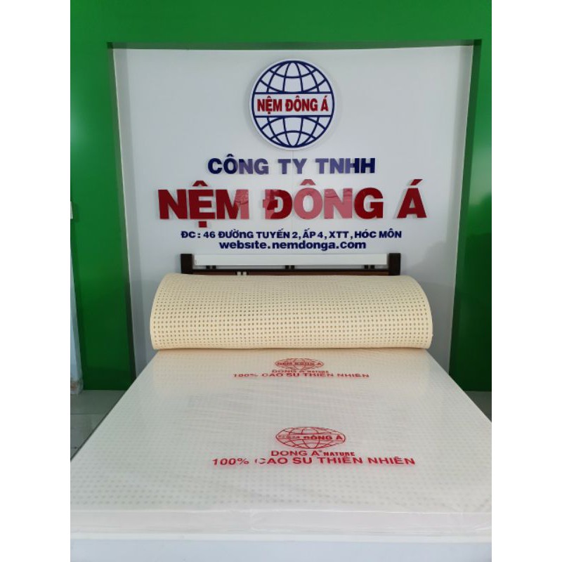 nệm cao su thiên nhiên đông á 1m8x2mx15cm