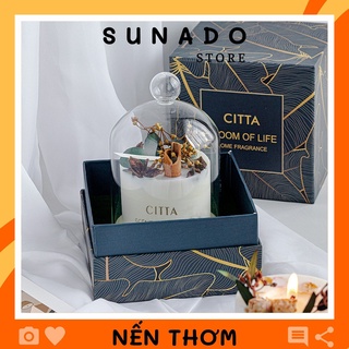Nến thơm phòng ngủ giảm stress không khói an toàn trang trí decor phòng ngủ SUNADO STORE