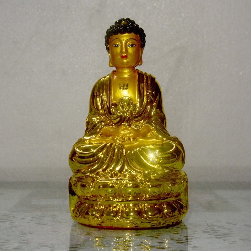 Tượng Đức Phật A Di Đà ngồi cao 15cm