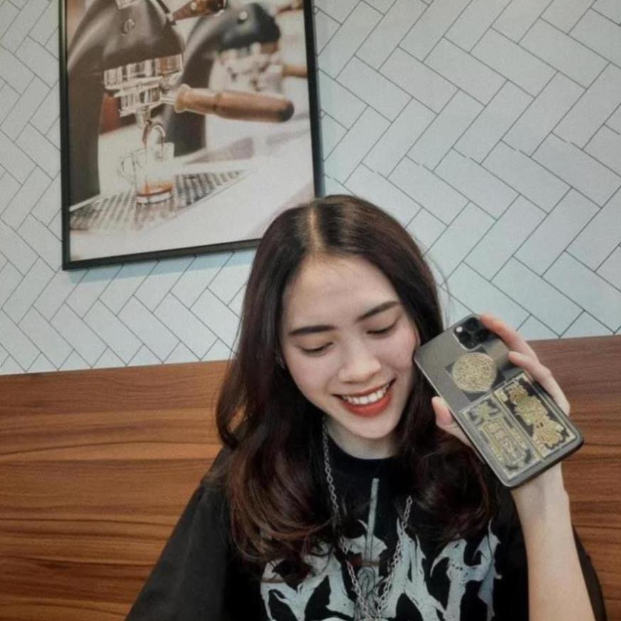 [SHOPEE TRỢ GIÁ] Miếng dán thần tài cầm búa linh phù tài lộc để ví, ốp dán điện thoại máy tính bảng