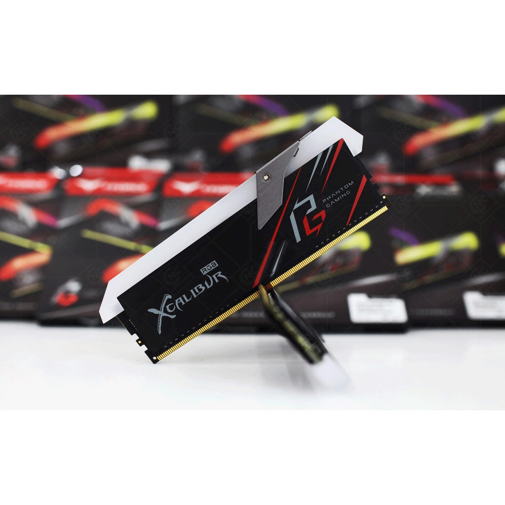 RAM TEAMGROUP TForce XCALIBUR Phantom Gaming RGB 16GB (8GBx2) Bus 4000 CL18 Black DDR4