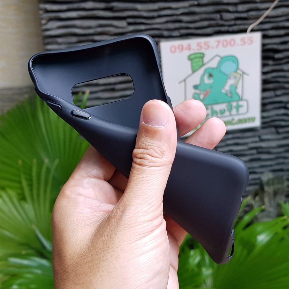 Ốp lưng Samsung S10/ S10 Plus/ S10e Dẻo Màu Đen