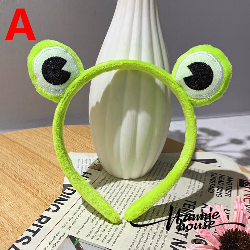 Băng đô cài tóc hình chú ếch dễ thương