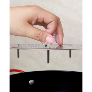[HÀNG NHẬT] Giá hấp inox nhập khẩu từ Nhật Bản size lớn 17,5cm x 2,5cm