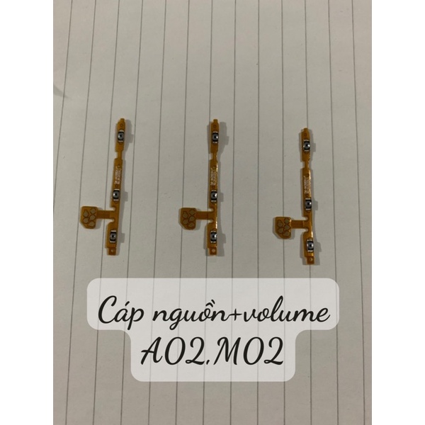 cáp nguồn liền cáp volume samsung A02, M02
