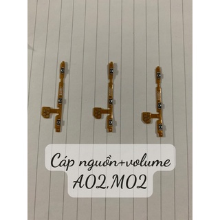 Cáp nguồn liền cáp volume samsung A02, M02