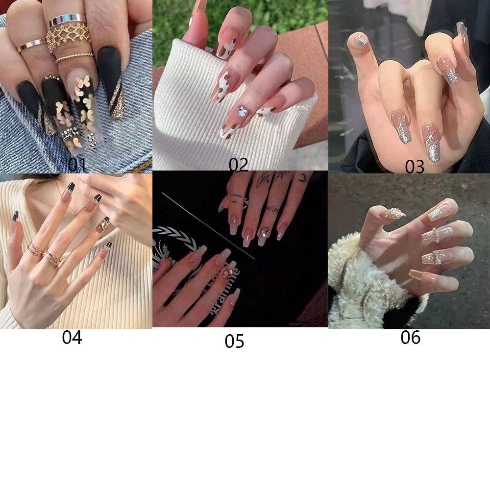 MIH Hộp 24 Móng Tay Giả Múa Ba Lê