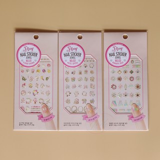 Hình dán móng Play Nail Sticker (Jewel) (có bill)