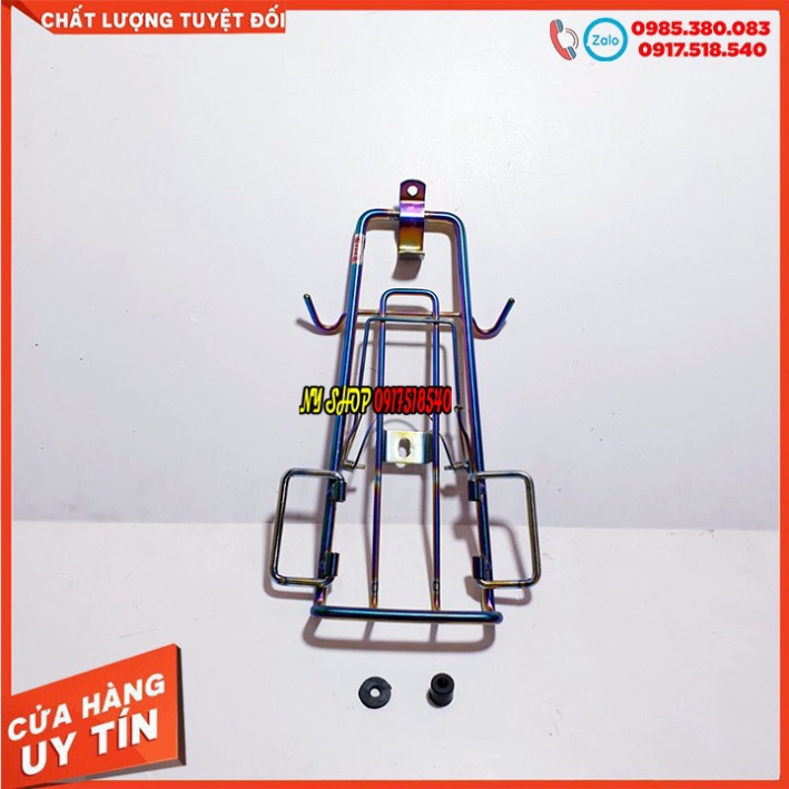 BAGA EX 135 INOX MÀU TITAN LOẠI 10 LY CHẮC CHẮN Ảnh thật Sp