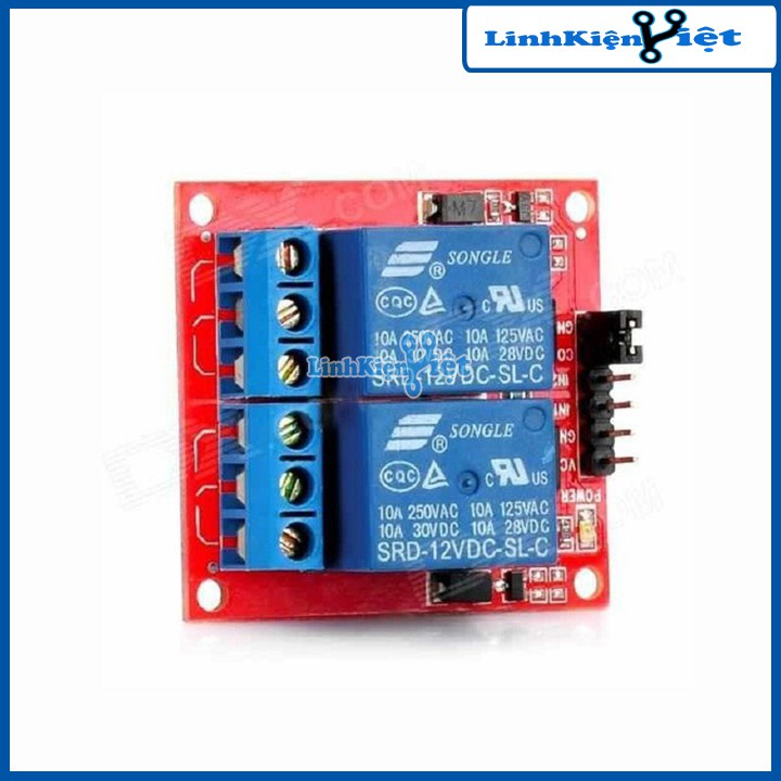 MODULE Relay 2 Kênh 12VDC H/L