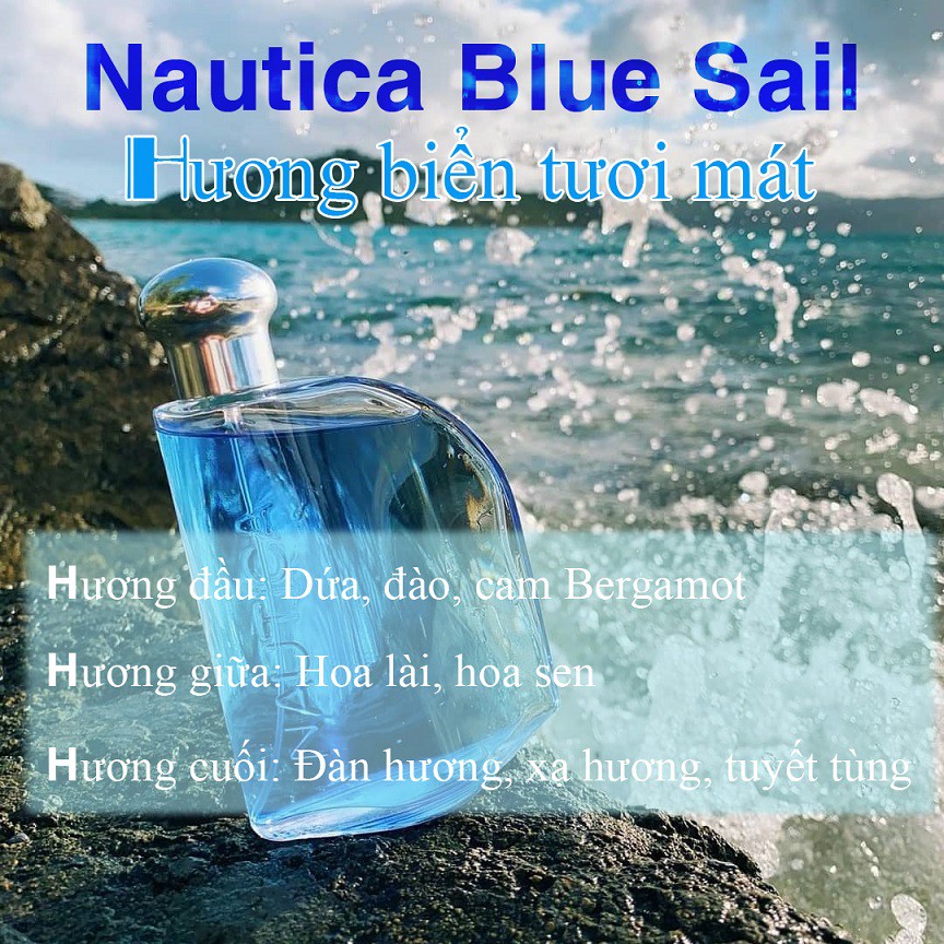 Nước hoa Nautica Voyage - Nautica N83 - Nautica Blue Sail EDT 100ml người nhà US gửi về seal !