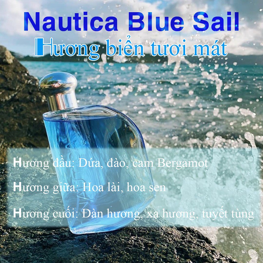 Nước hoa Nautica Voyage - Nautica N83 - Nautica Blue Sail EDT 100ml người nhà US gửi về seal ! | Thế Giới Skin Care