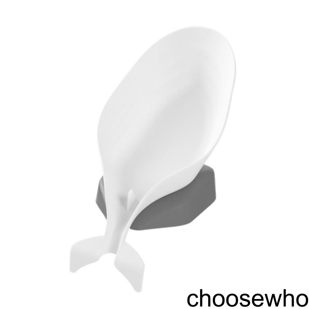 [CHOO] Sponge Dish Holder Plastic Draining Tray Suction Cup Rack for Bathroom Toilet Kitchen