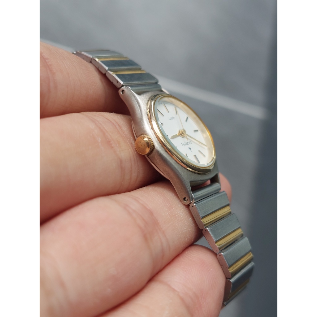 Đồng hồ Thuỵ Sĩ nữ Buren chạy pin hàng Si