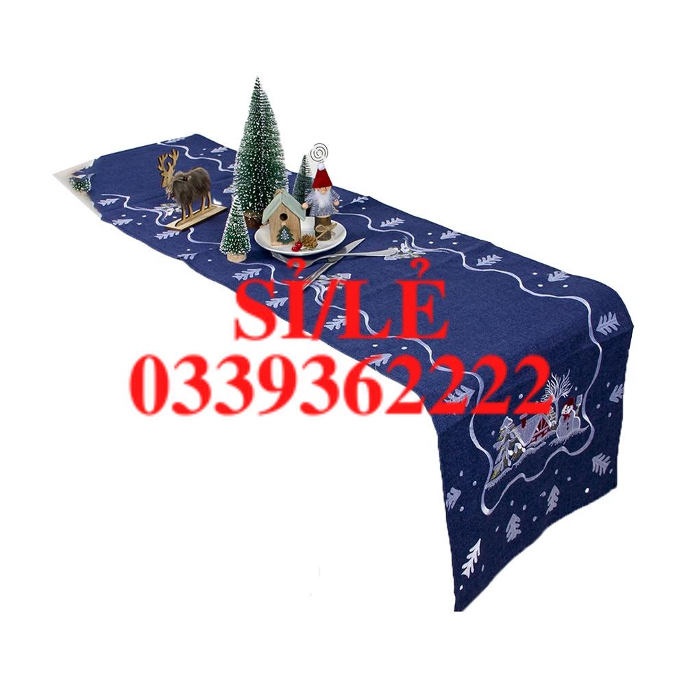 Christmas Christmas table runner embroidery table runner decoration birthday wedding Christmas table use MM