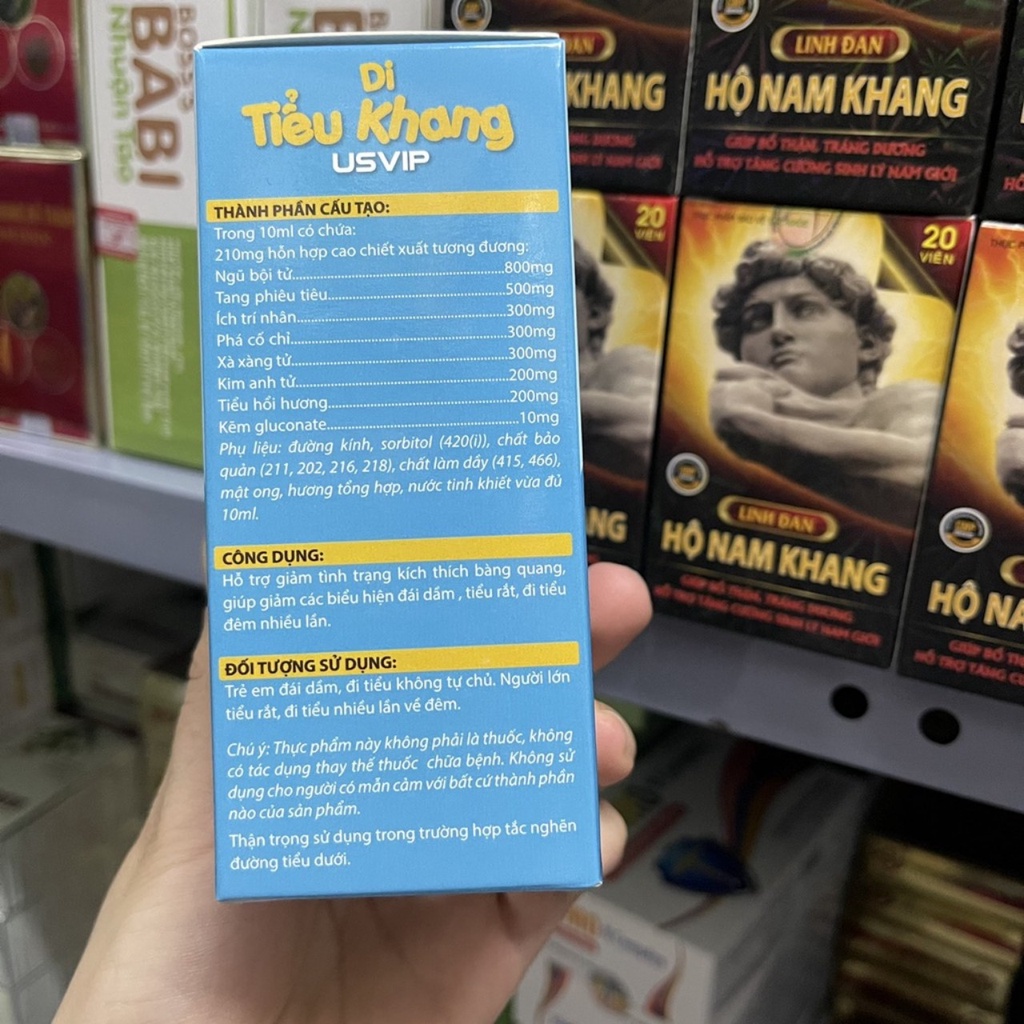 Di tiểu khang USVIP lọ 125ml
