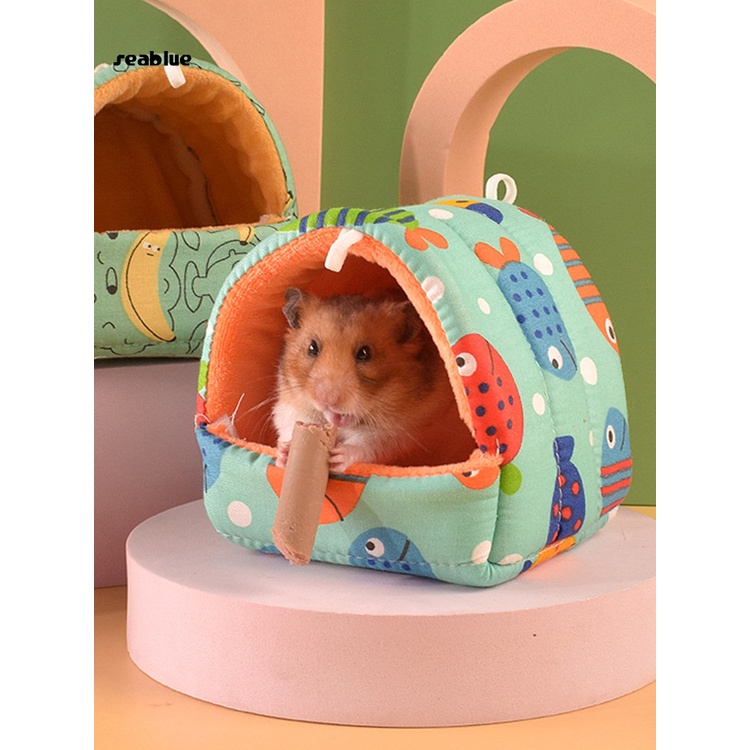 Ổ ngủ dày dặn giữ ấm tiện dụng cho hamster/ sóc
