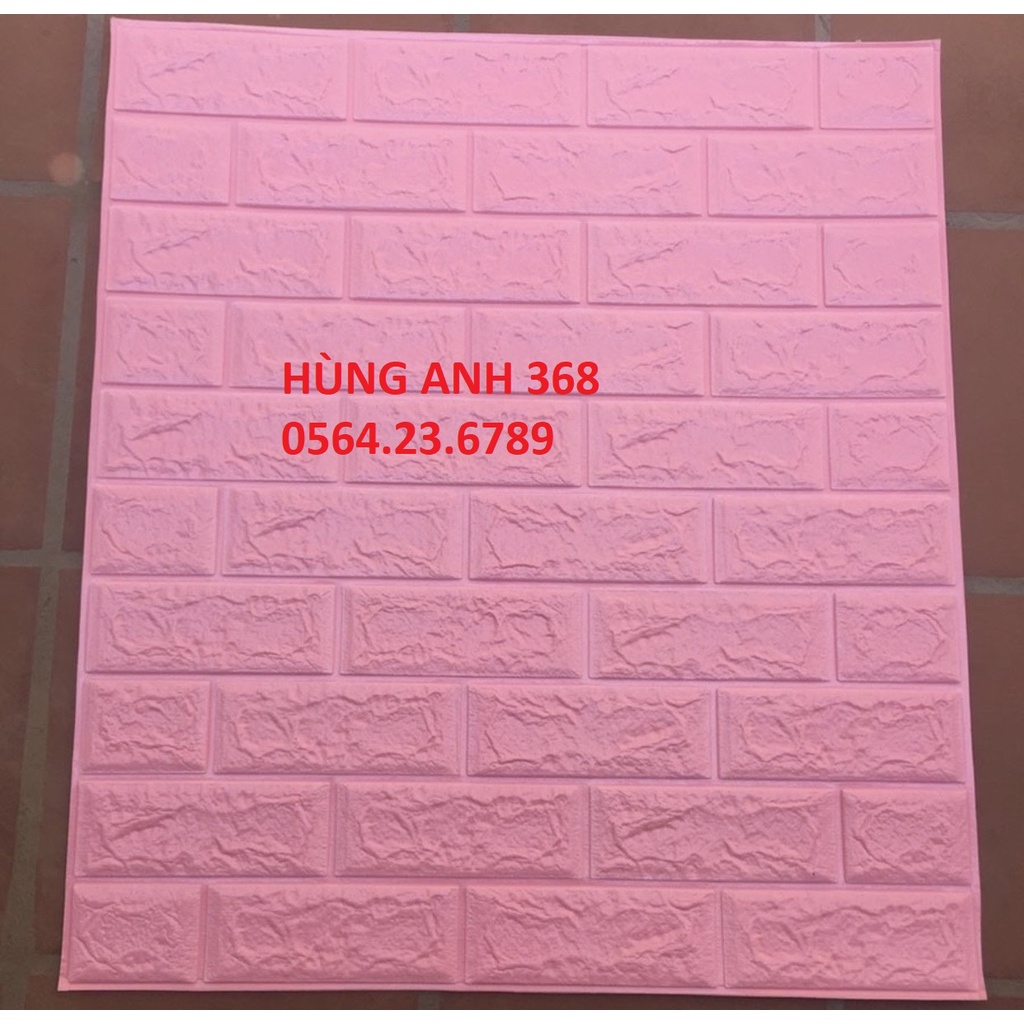 (HÀNG ĐẸP - GIÁ TỐT) Tấm xốp dán tường giả gạch 3D cao cấp chống ẩm cách nhiệt 70x77cm | BigBuy360 - bigbuy360.vn