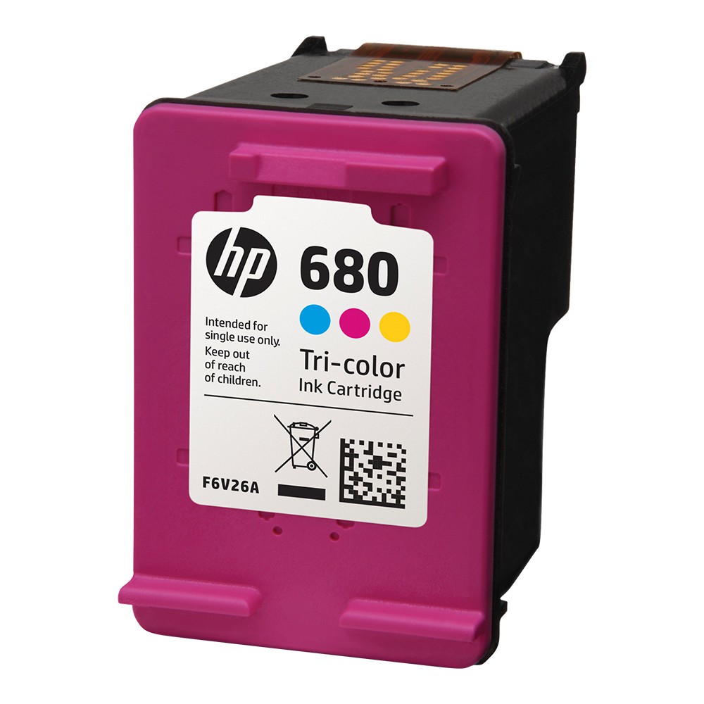 Mực in Phun HP 680 - Màu  - Hàng HP Việt Nam